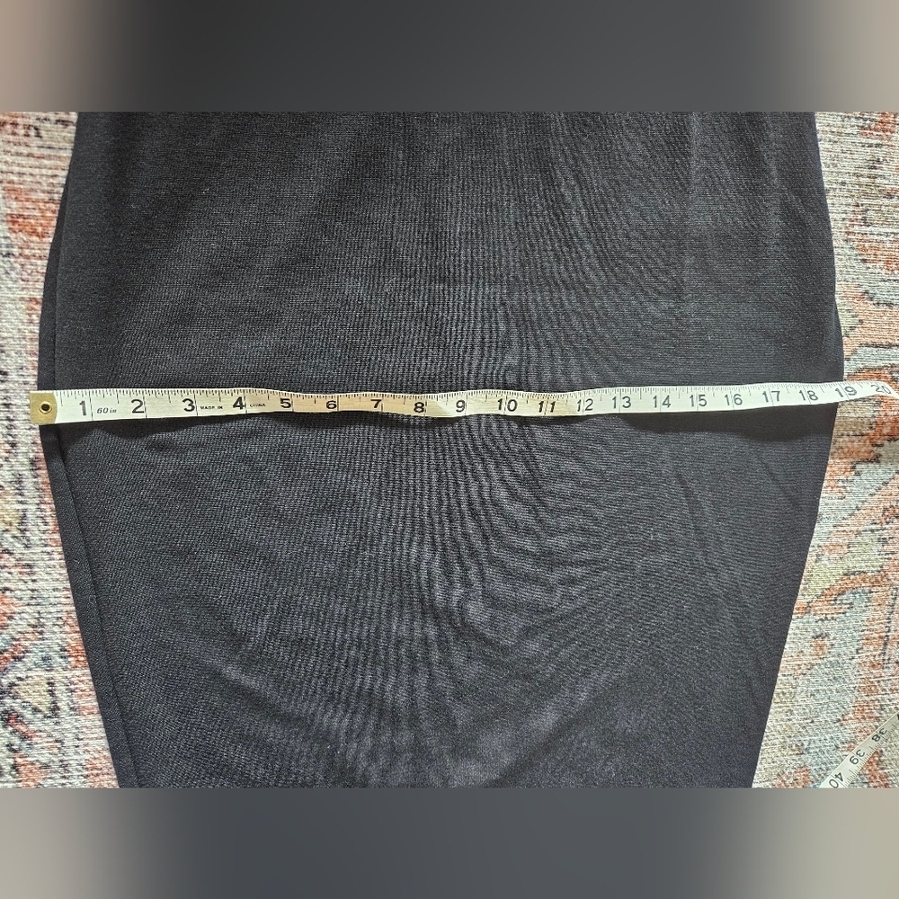 Express Black One-Shoulder Sheer Panel Bodycon Dress - Size 8 - Picture 14 of 16